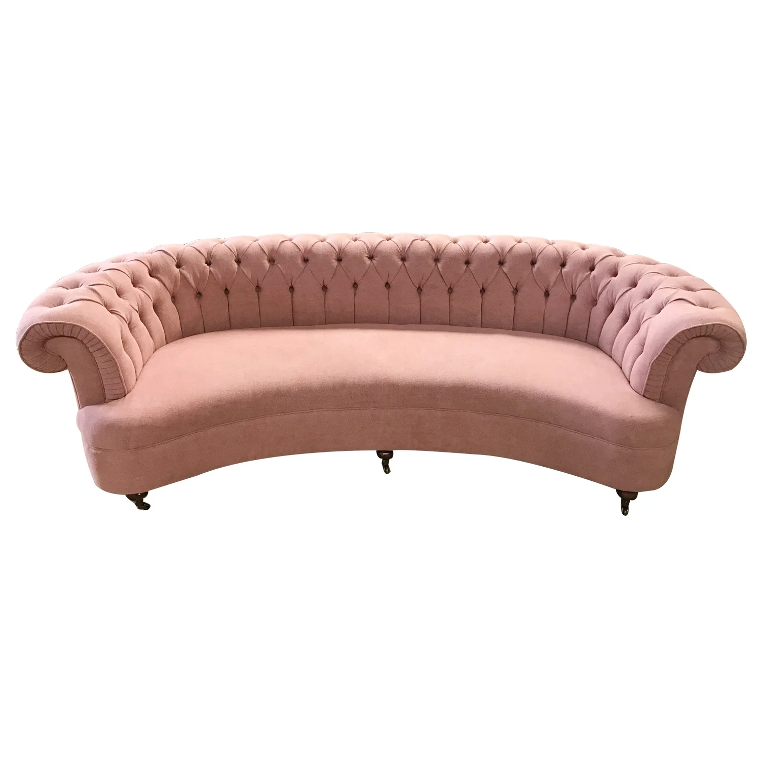 Wooden Blush Pink Fabric Chesterfield Sofa Modern Buy Chesterfield Sofa Pink,Chesterfield Sofa