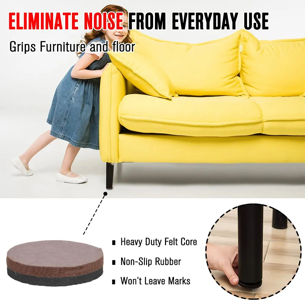 Floor Protectors Felt Furniture Pads Sticky Rocking Chair Floor Protectors,Rubber Floor