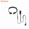 Walkie talkie two way radio throat mic / XTS300 Multi Pin Radio Finger PTT Police Throat Mic
