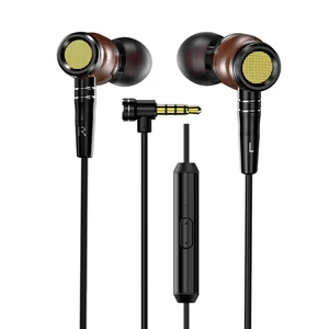 TOTU Wired Ear Headphones Deep Bass Microphone