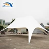 Two peak top trade show star shape promotion tent