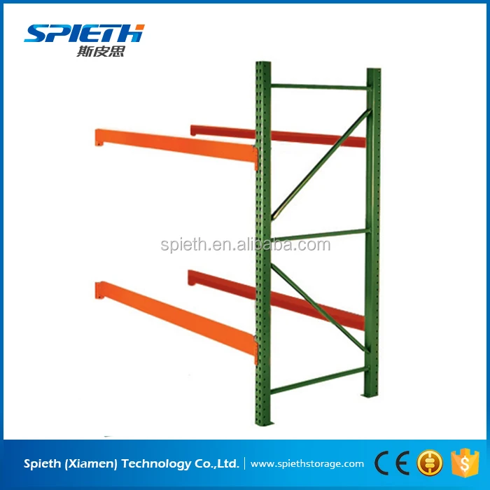 Warehouse numbering system teardrop long span shelving