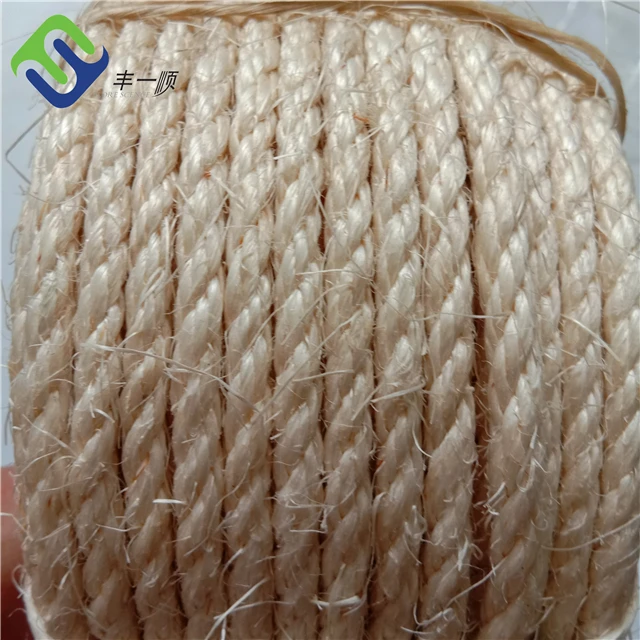 Cat Tree Used Bleached White Color Sisal Twisted Rope Hot Sale