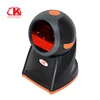 Factory high efficiency wired desktop supermarket omnidirectional laser 1d barcode scanner barcode machine K-816