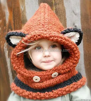 orange baby beanie