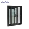 Miami-Dade County Approved new design aluminum sliding window accordion hurricane windows