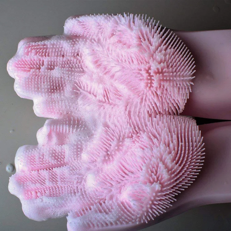 Cleaning custom silicone magic glove