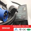 Accept product customized adjustable plug of 16/32A evse with sae j1772 ev plug
