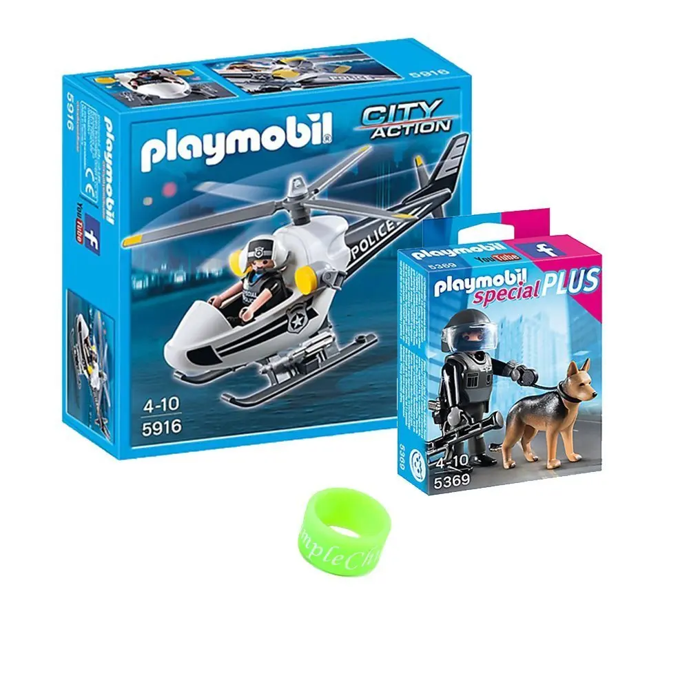 playmobil tactical police dog unit