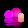 Any Color Led Sphere Light/Artistic Led Glow Swimming Pool Ball/Colorful Floating Led Ball Light Outdoor
