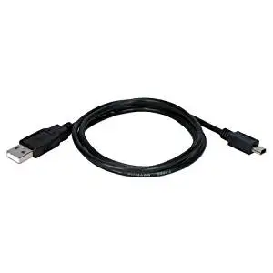 Qvs Usb Mini. B Sync & Charger High Speed Cable . Usb For Cellular Phone, Pda, Tablet Pc, Gps Receiver, Camera, Storage Drive, Gaming Console, Camcorder . 10 Ft . 1 X Type A Male Usb . 1 X Type B Male Mini Usb . Black "Product Type: Hardware Connectivity/Connector Cables"