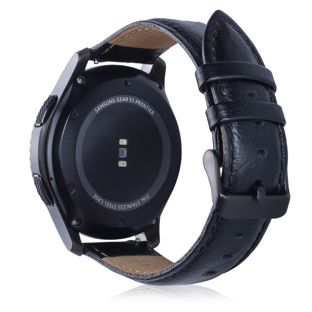 

For Samsung Gear S3 Frontier Gear S3 Classic Leather Watch Band, As picture show
