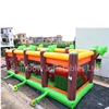 Customized and durable inflatables Apple jacks wipe out sport game for commercial