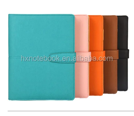 
six loose leaf customize customize business gift set lock logo note book journal 