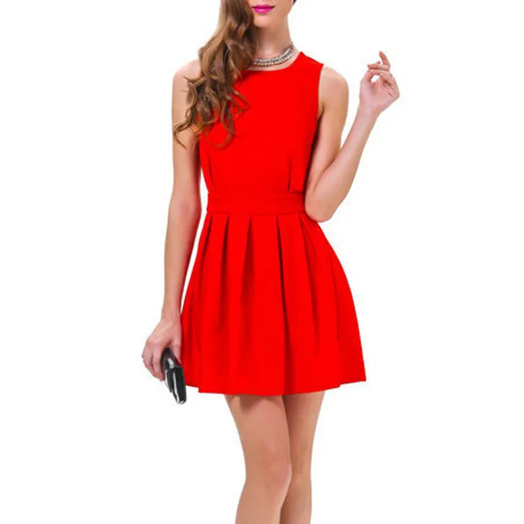Короткое Красное Платье