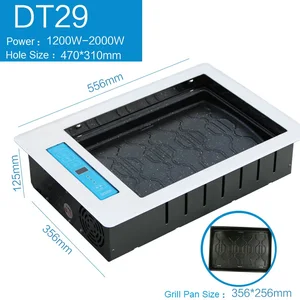 Image of AOPA korean bbq roaster stove grill table barbecue