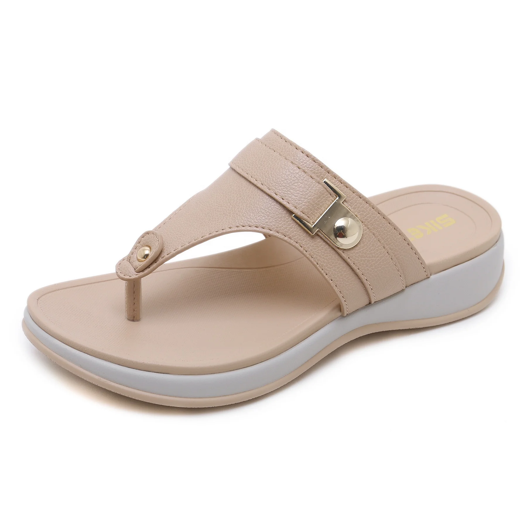 

Wholesale high quality cheap fancy soft PU women's slippers, Picture