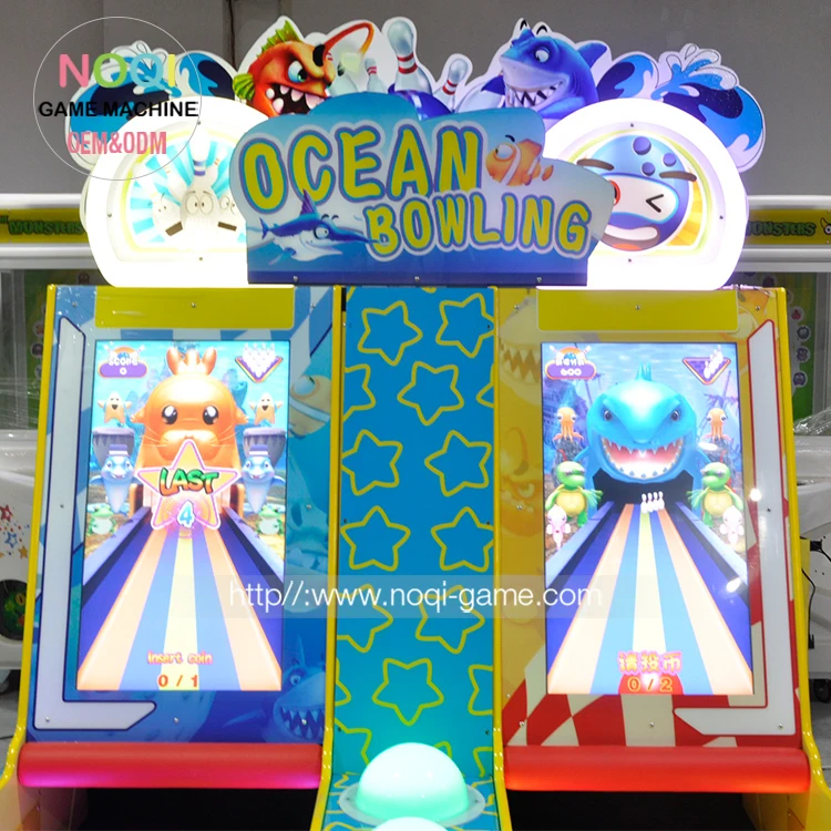 Kids Amusement Ocean Electronic Bowling Ball Games+ocean Bowling Game