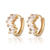 

2018 HD Jewelry Latest Fashion 18K Gold Plated Earring Design for Women