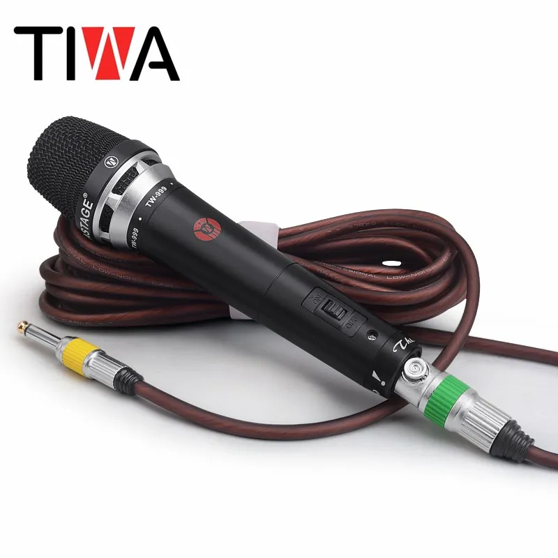 Tiwa Wired Microphone Professional High Quality Dynamic Vocal Mic