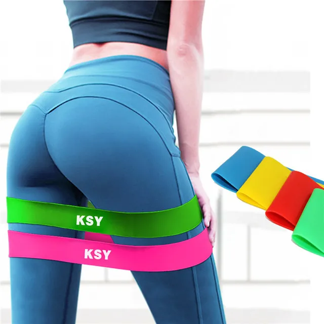 

Custom logo Yoga Fitness Mini Booty Band Exercise Hip Loop Resistance Workout Bands bandas de resistencia