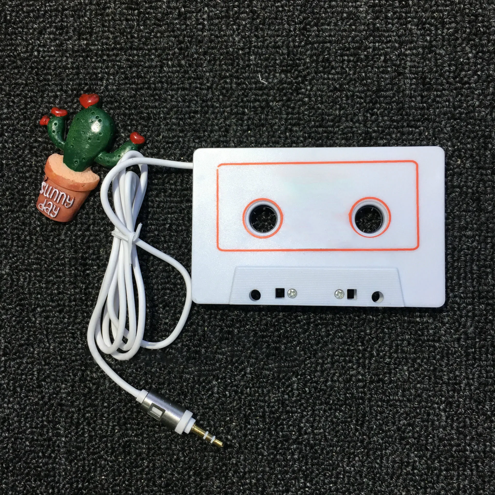 Car Cassette Tape Adapter Converter Universal 3.5mm For Mobile Phone