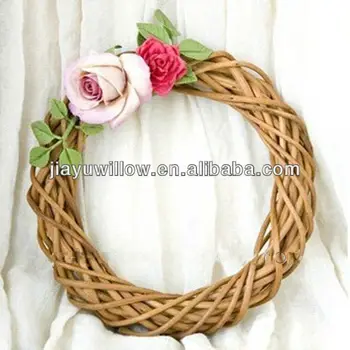 Wholesale Linyi Handicraft Willow Wreath Decoration For Easter