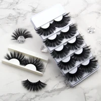 

100% real mink soft eyelashes natural long 25mm eyelashes vendor