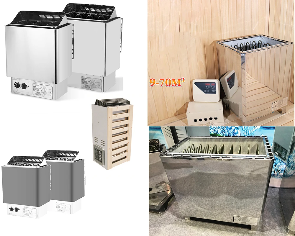 Sauna Steam Bath Machine 6 Person Steam Room With Electric Steam