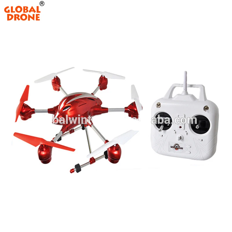 

W609-8 4.5 channel super alloy 5.8 G fpv drone 6 axis gyro helicopter drone with 2.0 MP camera 2016 drone, Red,gold