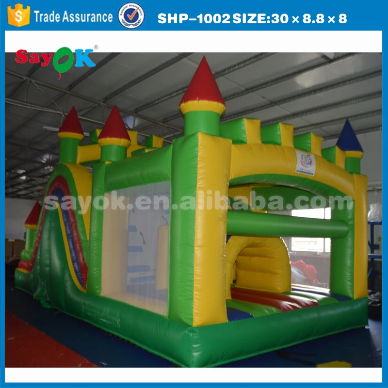 China Big Bounce House And Slide Jumping Castle For Sale Inflatable How Do You Patch A Bounce House