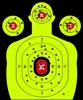 Factory Custom Shooting Target Splatter- Make it Easy to See Your Shots Land - Heavy Grade Silhouette Paper