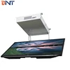 BNT 75 inch ceiling hidden tv mount brackets automatic flip down motorized tv ceiling lift