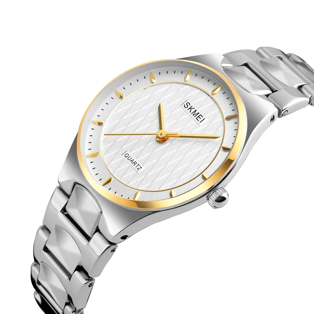 

skmei brands women luxury quartz watch automatic japan movt stainless steel wristwatch