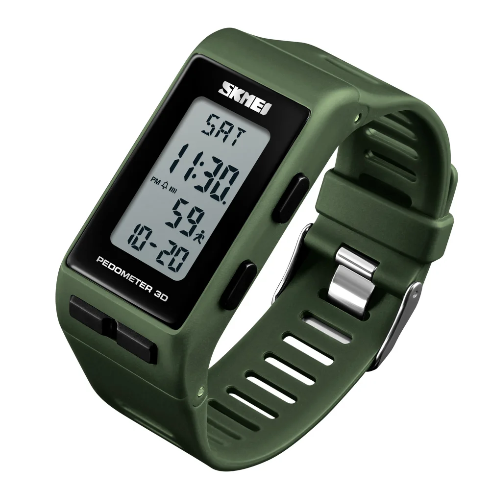 

skmei army style led men wrist silicone cheap original watches
