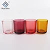 CD150 New Promotion 100%FullTest Free Sample Machine Blown glass cone tealight candle holder Supplier in China