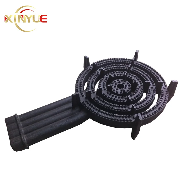 High Pressure Commercial Cooking Cast Iron Wok Single Gas Burners For