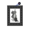 Bedroom Living room Office Camera Black Square Digital Photo Frame Camera
