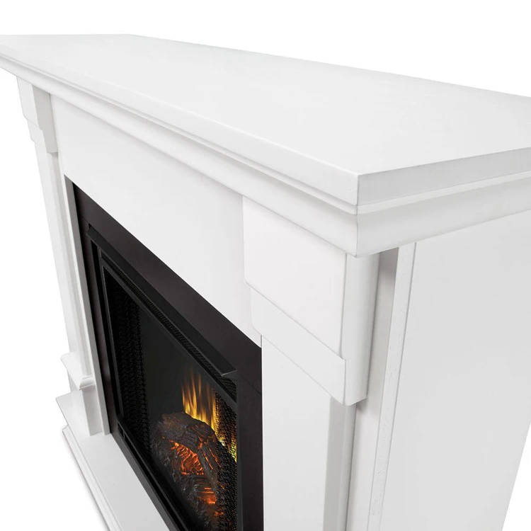 
Cheap modern wood fireplace stove frame with remote control electric fireplaces 