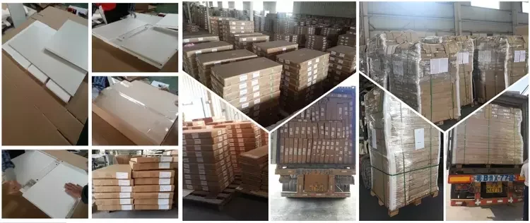 Single teak wood privot door  with 5mm clear glass design