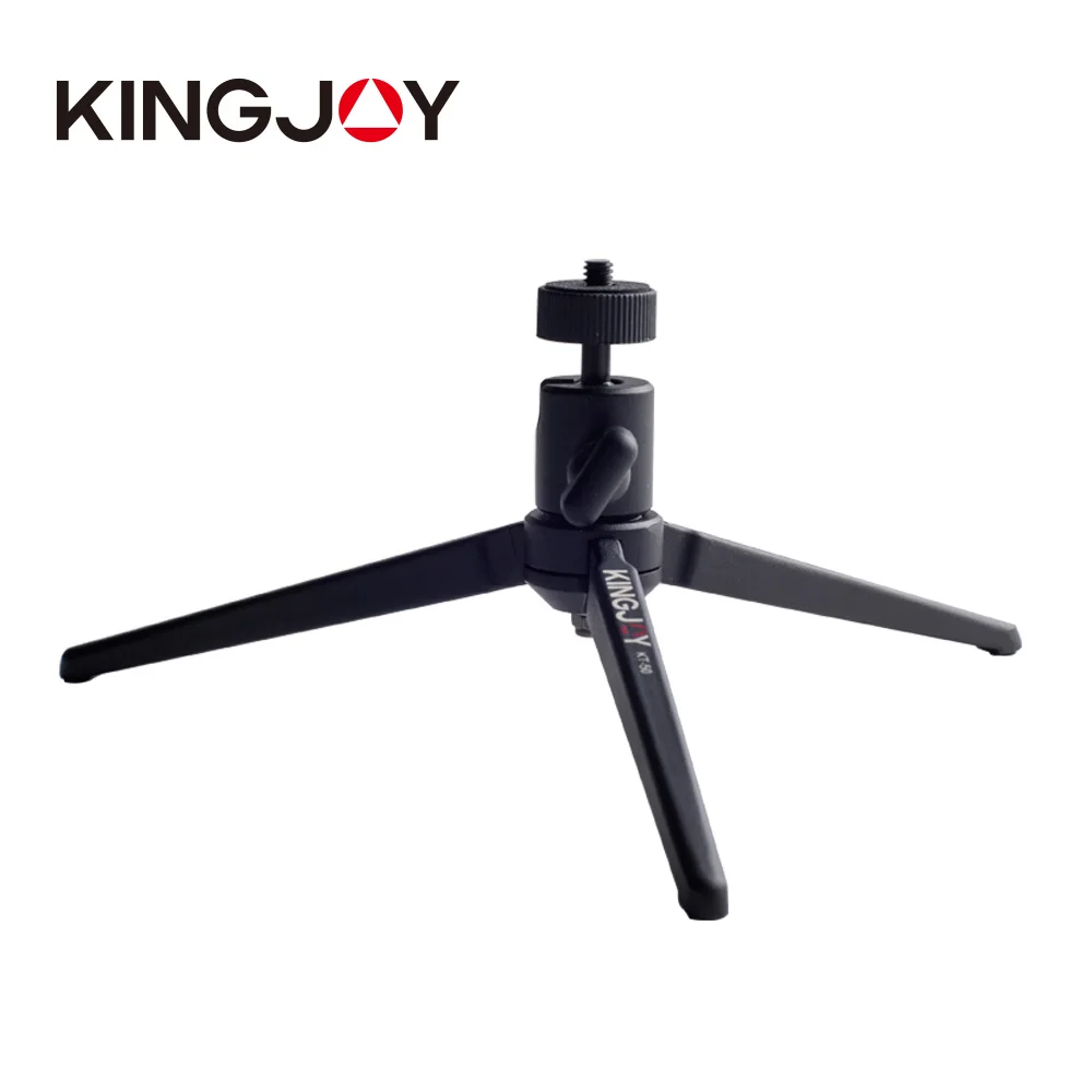 

Kingjoy Aluminium Compact Cheap Mini Tabletop Camera Tripod for Mobile Phone M5