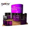 creative cosmetic exhibit booth design china exhibition booth design and construction