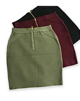 

Ladies' sexy bandage mini skirt