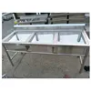 Wholesale Industrial Sink Triple Bowls Kitchen Stainless Steel Sink Manufacture