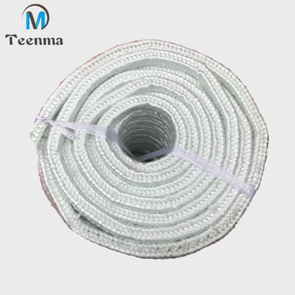 High Temperature Resistant Round Fiberglass Rope For Sealing And Gasket