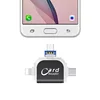 Multi function External SD.TF 4 in 1 card reader For iphone+Type C+Micro USB+USB