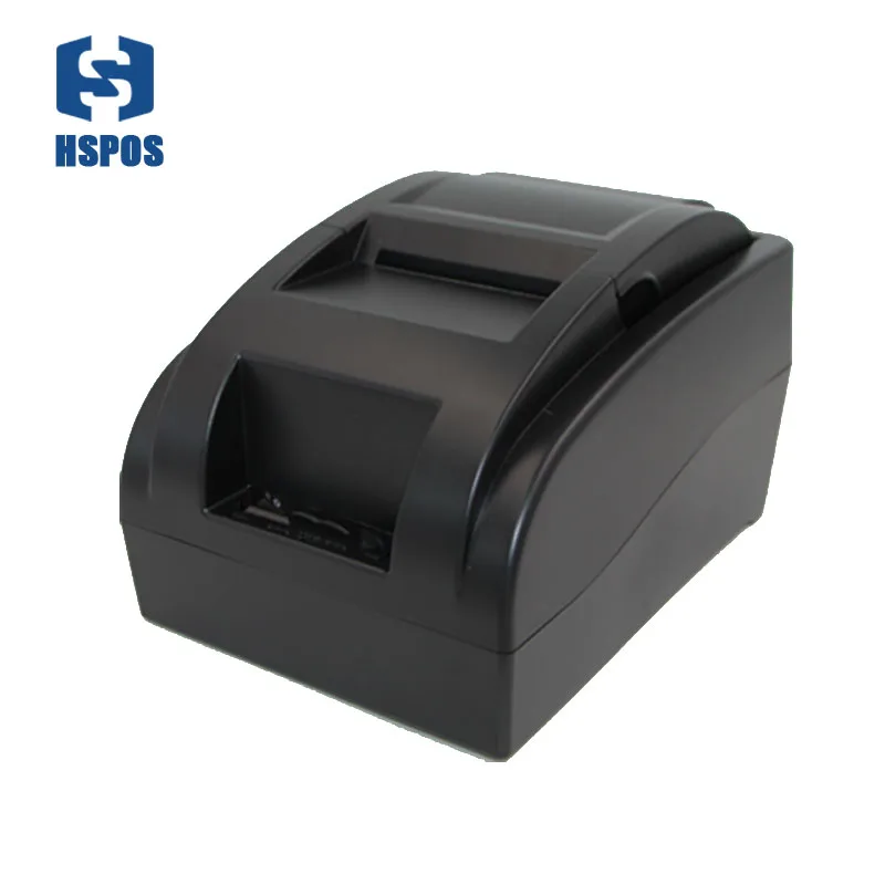 

Most Popular Mobile Pos Bill 58mm Serial Thermal Receipt Printer 58hs Black and White Stock