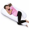 U Shape Body Pregnancy Maternity Pillow, Full Body Pregnancy Wedge Pillow with Contoured U Shape, pregnancy body pillow
