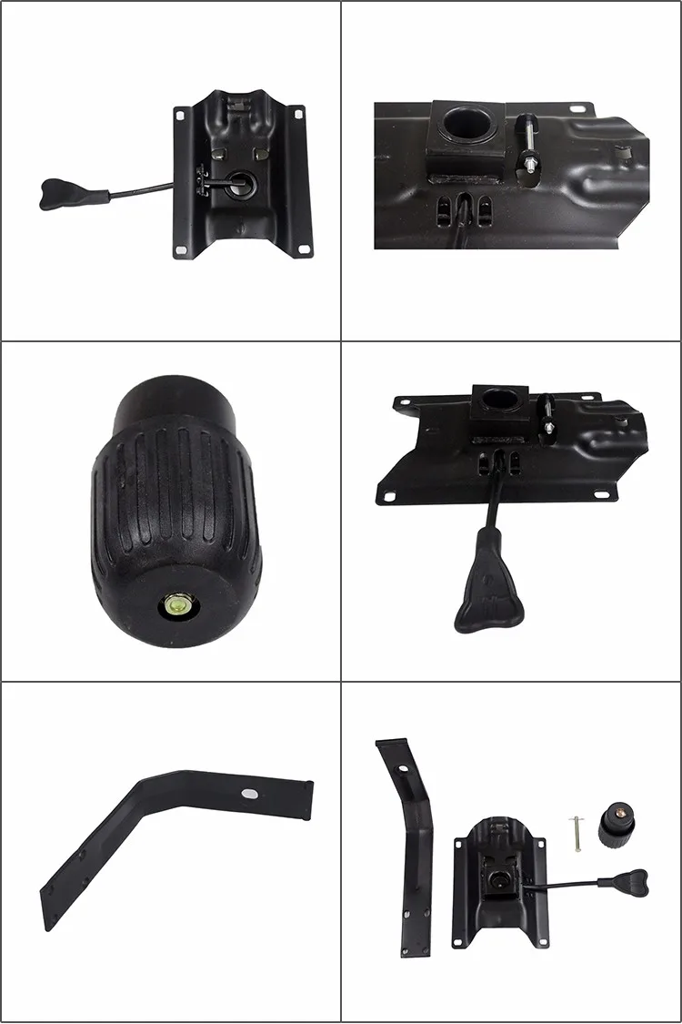 Boomerang Chassis Office Chair Mechanism with 2mm Thickness 197X160mm Size and 175X145mm Hole Size