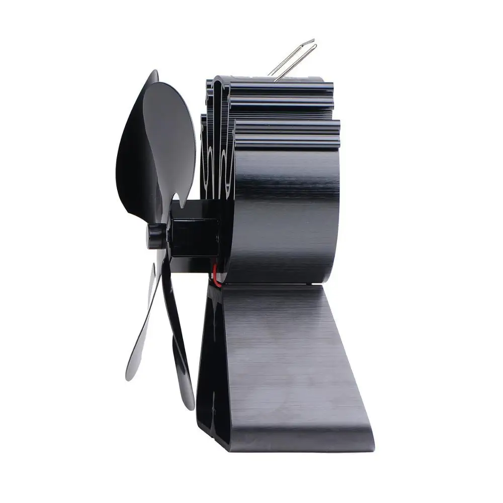 Voda Eco Friendly Wood Log Burner Stove Top Fan Heat Powered Stove Fan Black Buy Heat Powered Stove Fan Wood Log Burner Stove Top Fan Voda Eco Fan Product On Alibaba Com